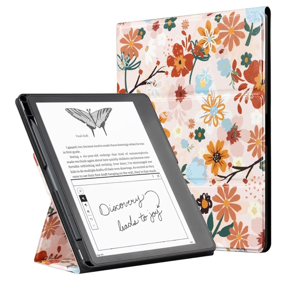 CoBak Case for Kindle Scribe - All New PU Leather Cover